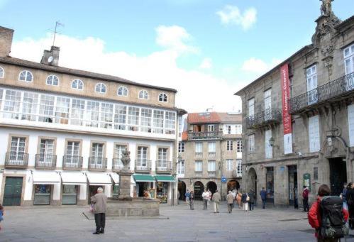 Hostal Santo Grial Saint-Jacques-de-Compostelle Extérieur photo